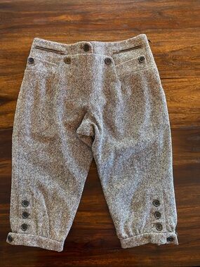 VTG L.A.M.B. Gwen Stefani Fall 2005 Archival Wool Tweed Cropped Knickers